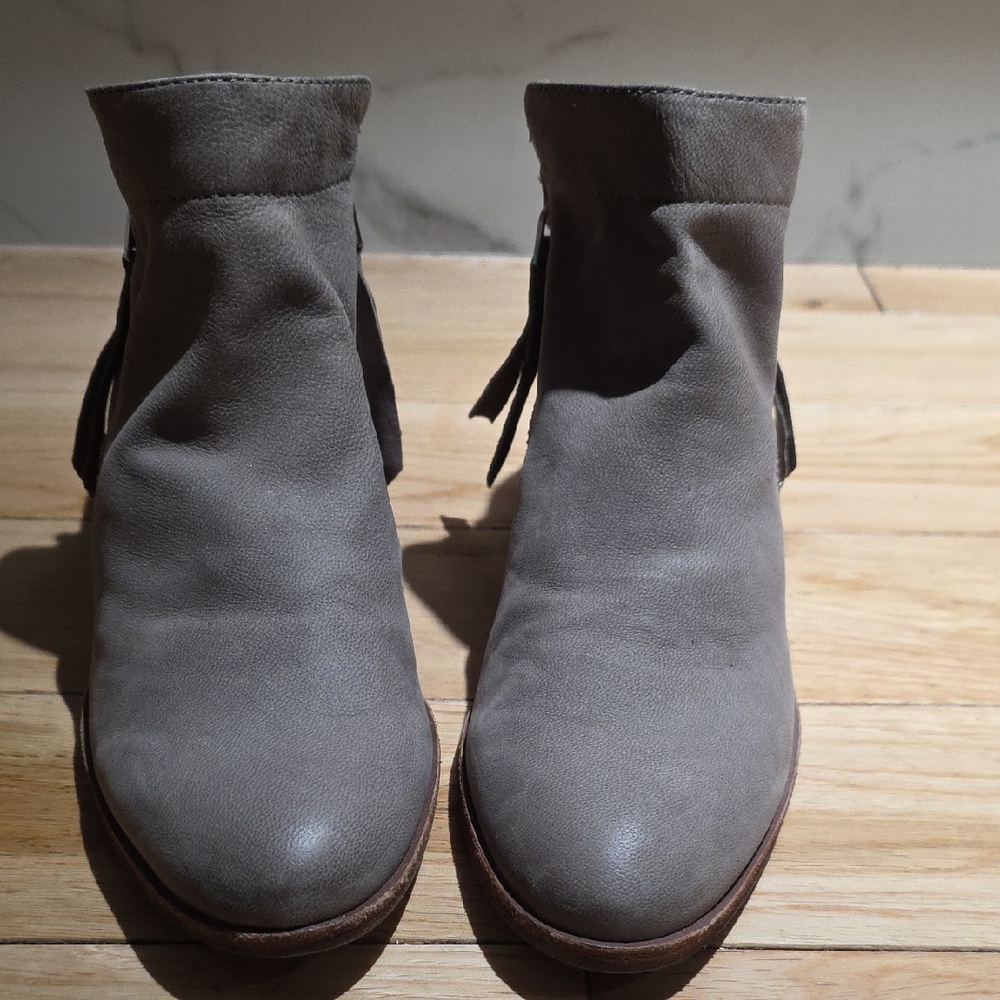Gray Women's Ankle Boots